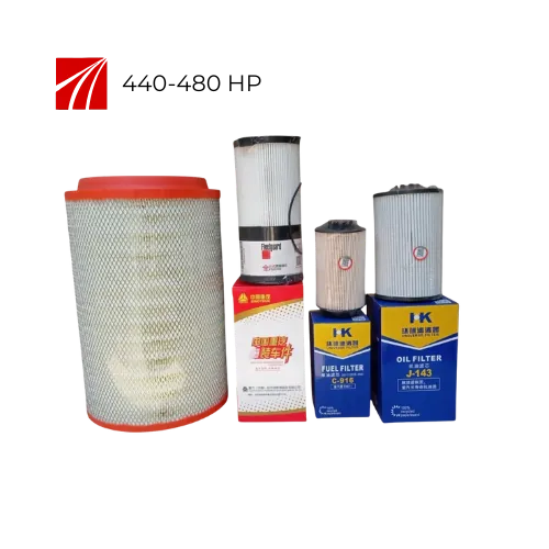 Kit de Filtros HOWO - 440 HP 480 HP